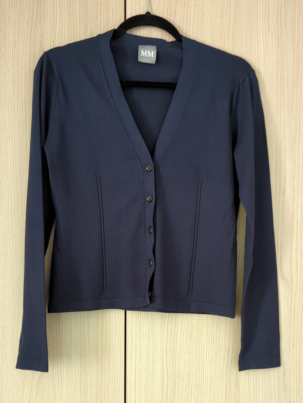 Max Mara Navy Aerosi Cardigan - Size S